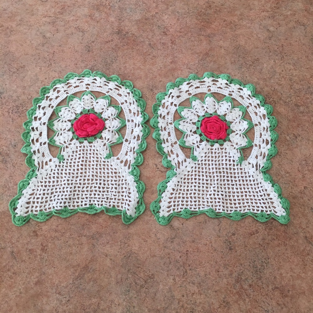Vintage Handmade Crochet Doilies Grandma’s Cottage